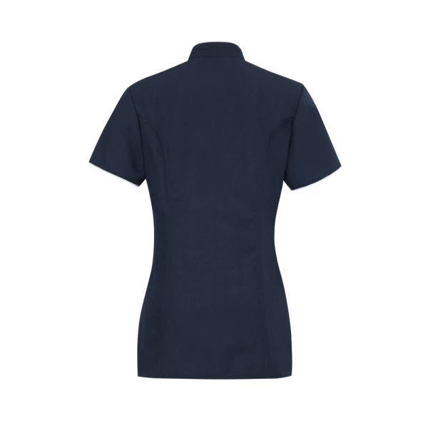 Navy Vallarta Short Sleeve Hotel Coat For Women